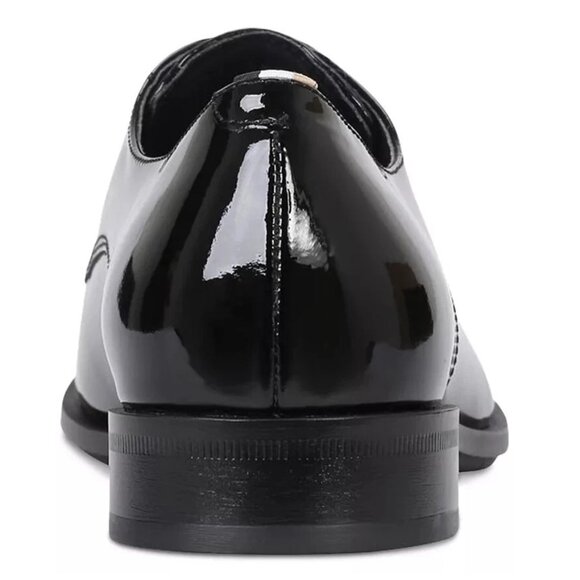 New BOSS by Hugo Boss Men's Colby Derby Patent Leather Dress Shoes Size 11 - Picture 2 of 4